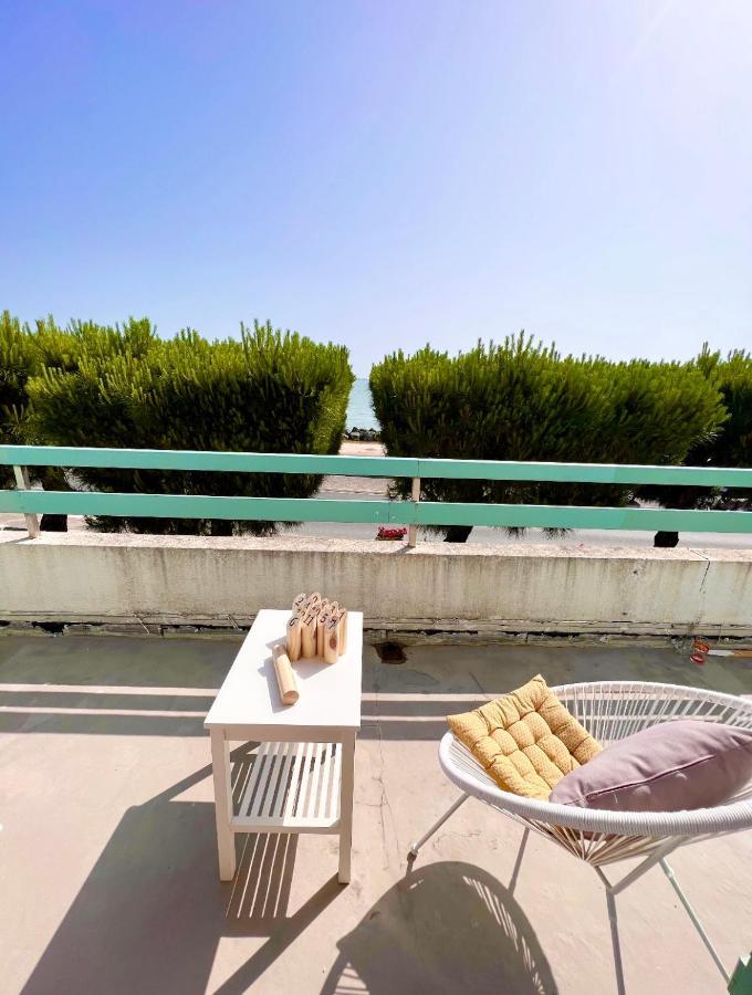 Front De Mer Rivedoux-Plage - Terrasse Exterieur - Parking מראה חיצוני תמונה